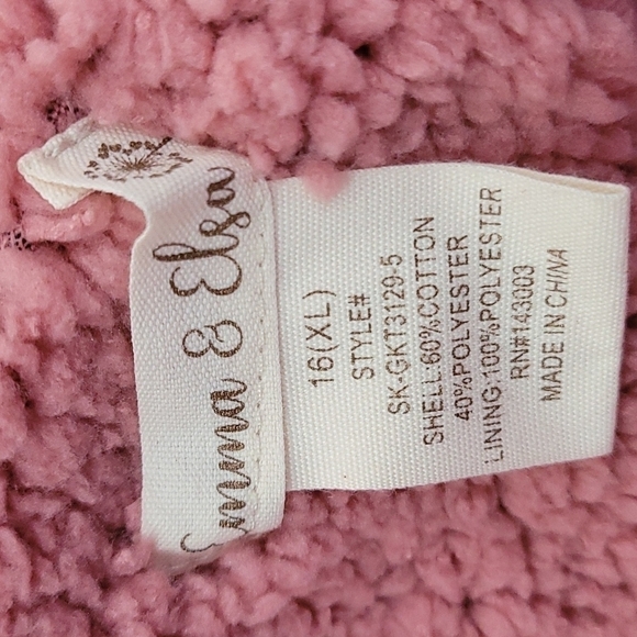 Emma & Elsa Girls Unicorn Hooded Jacket Size 16 - Picture 5 of 5